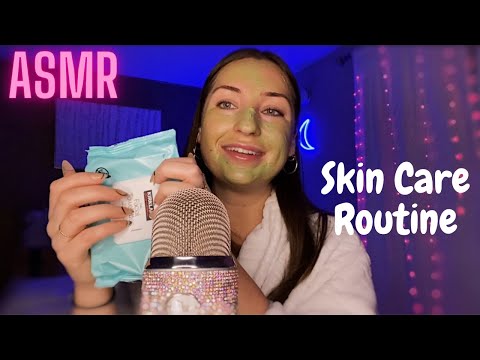 ASMR| Night Time Skin Care Routine