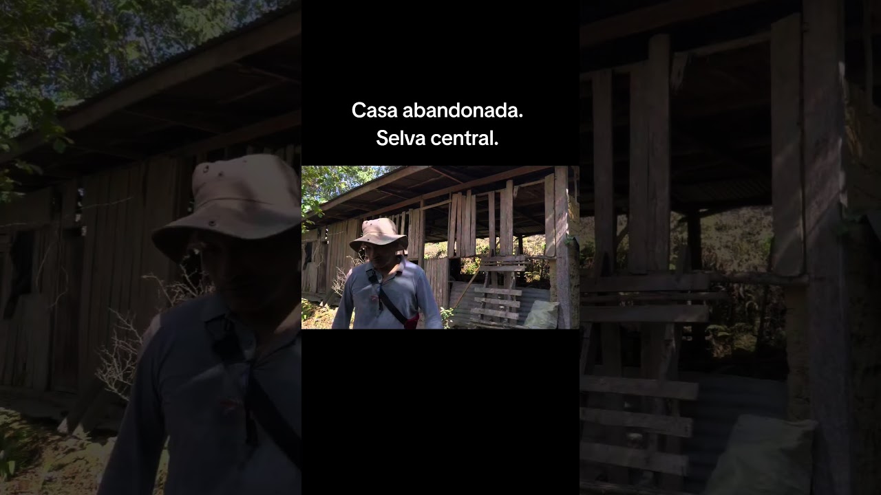 Casa embrujada, selva central. 