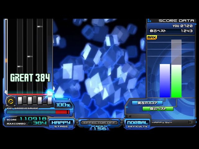 PS2】beatmania IIDX 12 HAPPY SKY - Frozen Ray (original mix) (N