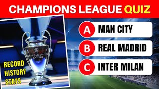 CHAMPIONS LEAGUE QUIZ | How Much Do You Know About The Champion League? | Football Quiz 2023 screenshot 1