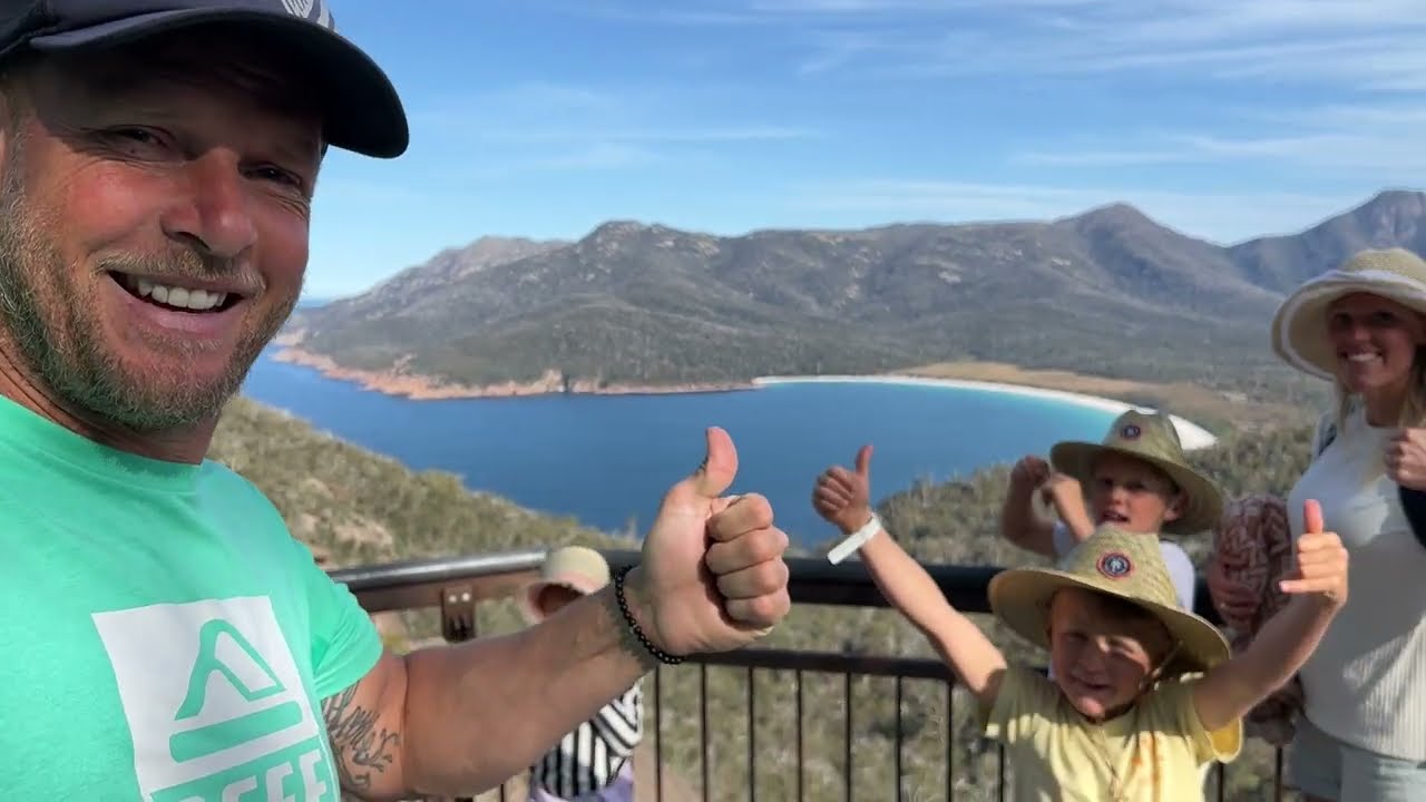 Wineglass Bay - East Coast Tasmania, with kids!