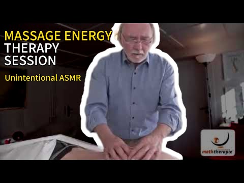 German Speaking Masseur does Energy Therapy [Unintentional ASMR]