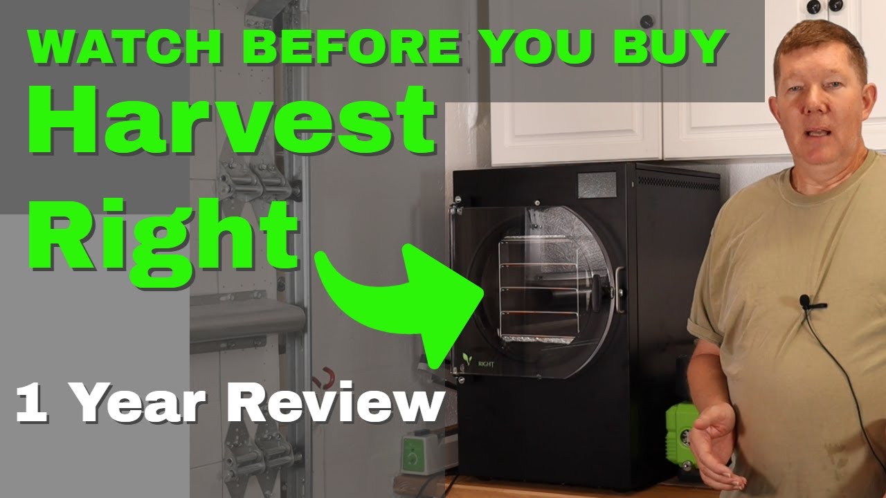 Harvest Right Freeze Dryer (1 Year Review) — Homesteading Family