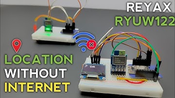 Reyax RYUW122 Lite UWB module | Location Tracker without internet