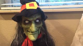 Home Depot 2018 animated Witch