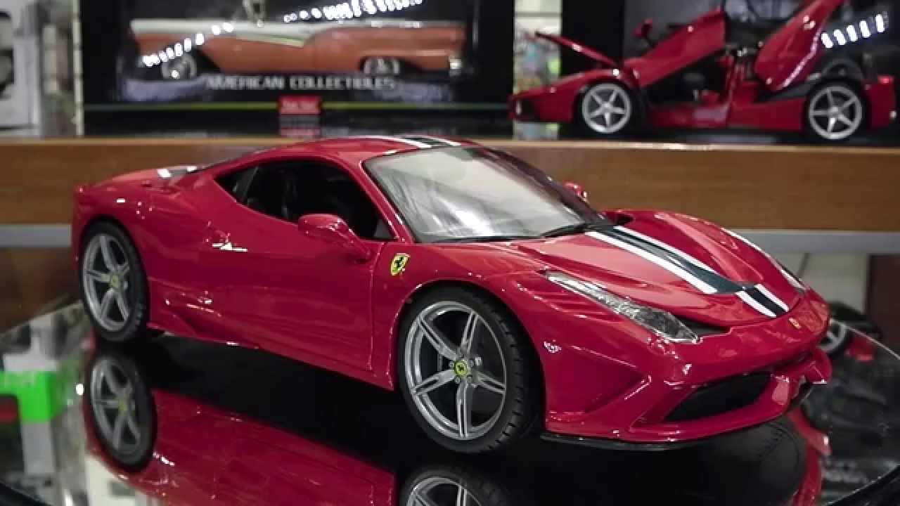 Ferrari 458 Speciale Burago Escala 1/18