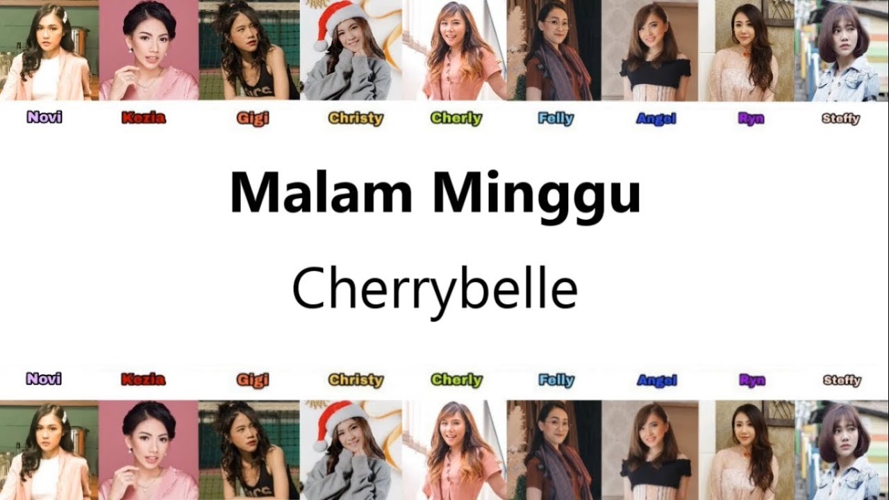 Cherrybelle Malam Minggu Audio Lirik Novi Kezia 