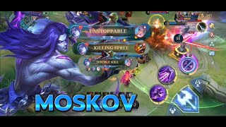 spear of quiescence moskov UNSTOPPABLE #mobilelegends #mlbb #mobilelegend