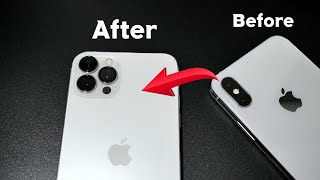 [ENG SUB] Let's make iPhone X look like iPhone 14 Pro