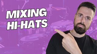 Mixing hihats | how to use compression