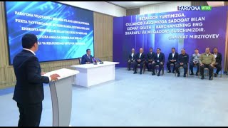 Вилоят ҳокими Хайрулло Бозоровнинг вилоят аҳолисига мурожаати