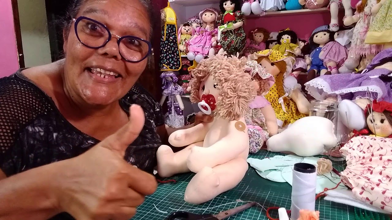 BONECA BEBÊ FOFINHA DA AURENI PARA VOCÊS.