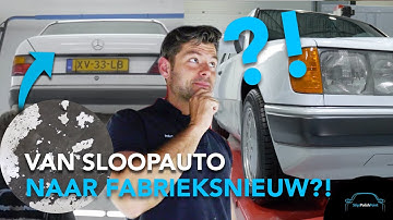 Van sloopauto (Mercedes 260E W124) naar fabrieksnieuw!  - Stipt Polish Point