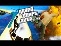 GTA 5 Online - Uçak Üstünde Durmak (Full Eğlence)