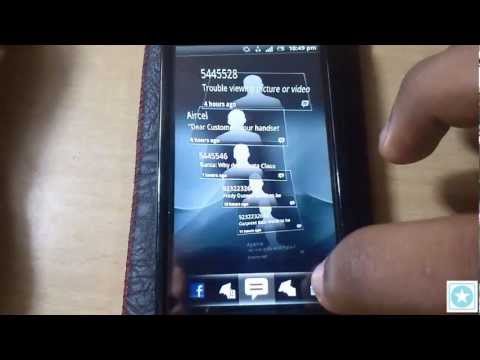 Sony Ericsson Xperia Neo V Detailed Review Part 5 - Timescape UI