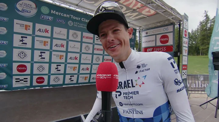 Jakob Fuglsang - Interview at the finish - Mercan'...