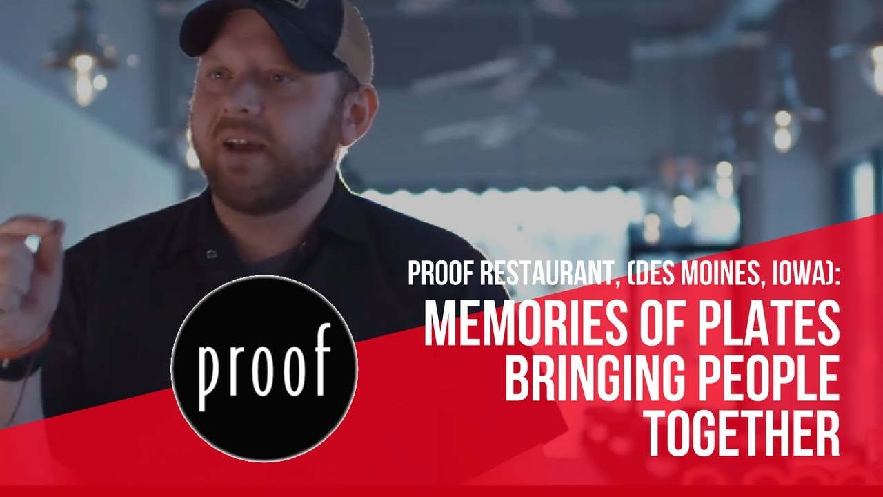 Proof Restaurant: Memories of Plates Bringing People Together