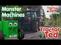 Monster machines compilation  tractor ted big machines  tractor ted official channel bigmachines