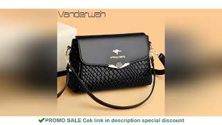 Luxury Handbag Women Bags Designer Pu Leather Knitting Shoulder Messenger Crossbody Bags for Women M