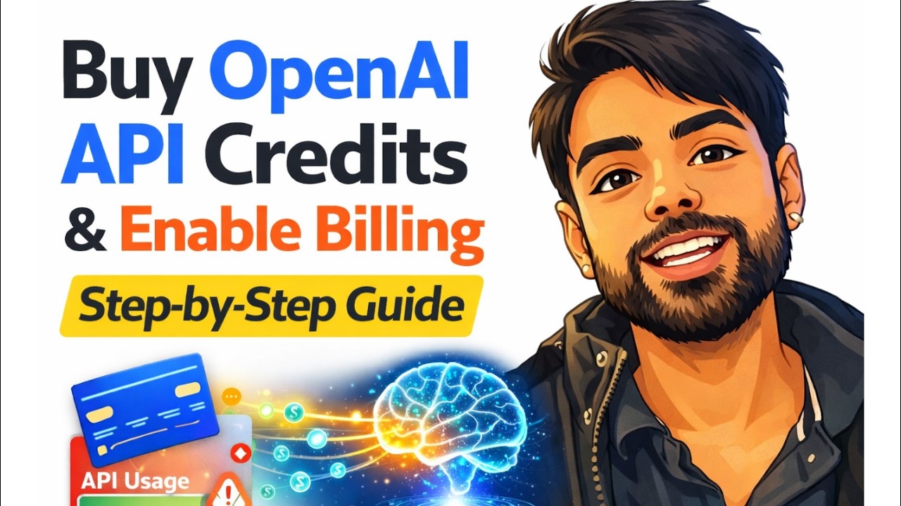 How to Buy OpenAI API Credits & Enable Billing (Complete Guide) - YouTube