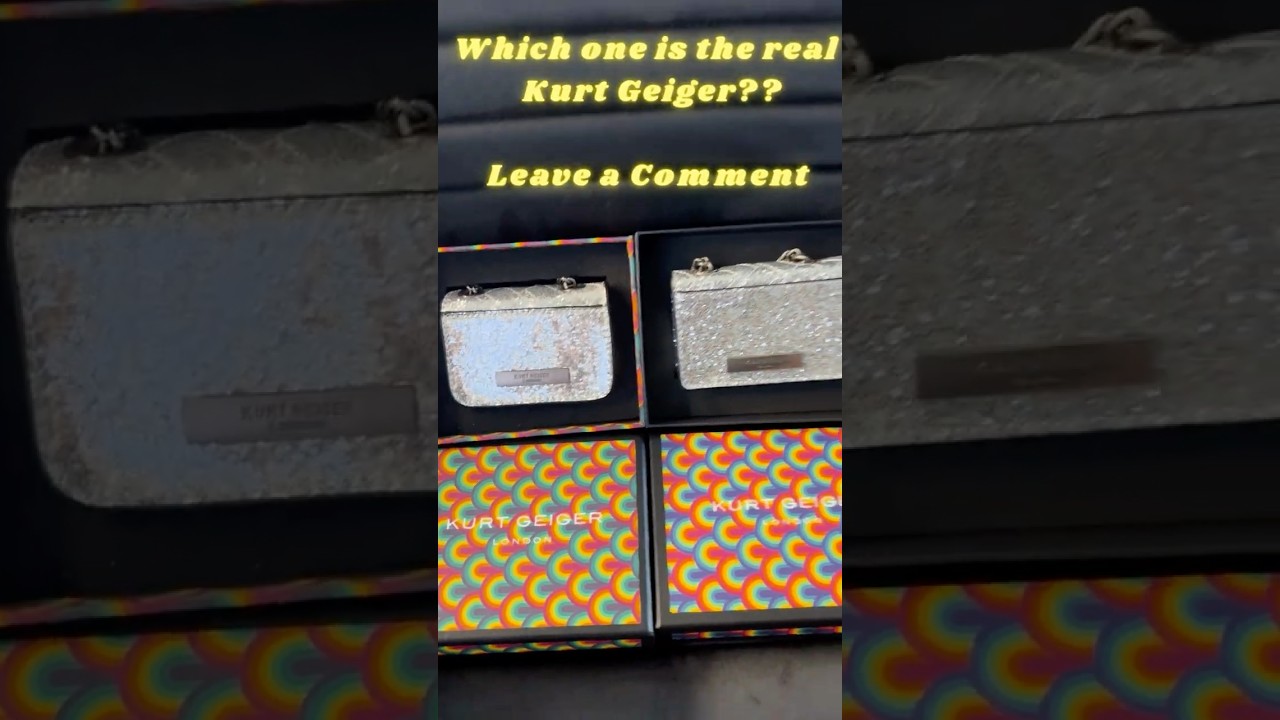 Fake vs real Kurt Geiger revealed 