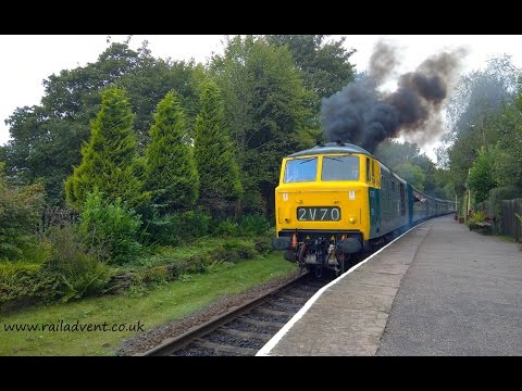 East Lancs Railway - Autumn Diesel Gala 2016 - Part 1 Daytime - Filmed in 4K