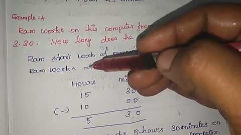 5th maths- 1st term- chapter 5- Time- using addition and subtraction to find Time intervals