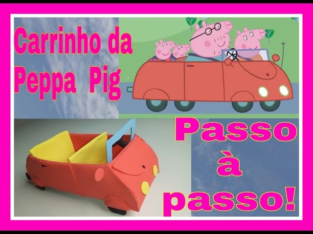 Passo a passo: casa da Peppa pig em eva 