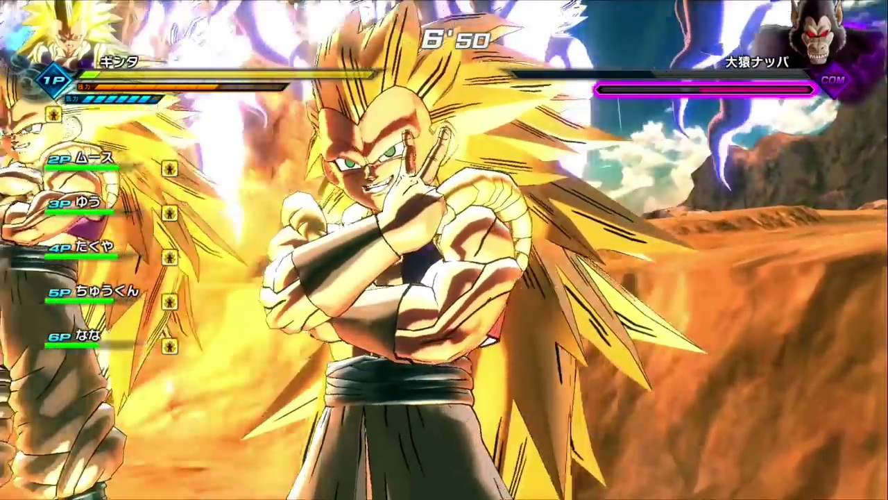 6体のゴテンクスで同時にカミカゼアタック撃つww【ドラゴンボールゼノ