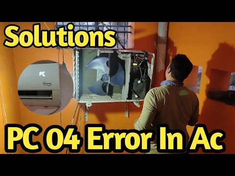 PC 04 Error code Problem and Solutions On Voltas | Voltas PC 04 solved | Voltas R32