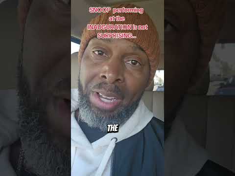 SNOOP calls himself a "SELLOUT" for performing at the inauguration...