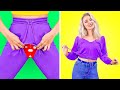 AWESOME CLOTHES HACKS EVERYONE NEEDS TO TRY || Fashion Tricks Every Girl Must Know by 123 GO!