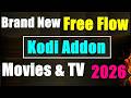 Brand New Free Fow - One Click Movies & TV Kodi Addon Non-Debrid 2026
