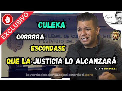 CORRA - CORRA - ESCÓNDASE - SENADOR JOTA PE HERNANDEZ - QUE LA JUSTÍCIA LO ALCANZARÁ