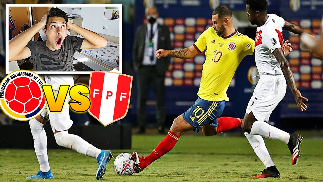 🤯 REACCIONANDO a COLOMBIA vs PERÚ (3-2) Copa América 2021