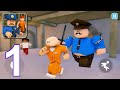 Obby Jail Escape Parkour Barry Prison Escape Gameplay 