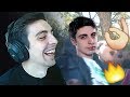 Shroud Reacts To OUR MONTAGE "Shroud Using Aimbot In Fortnite"