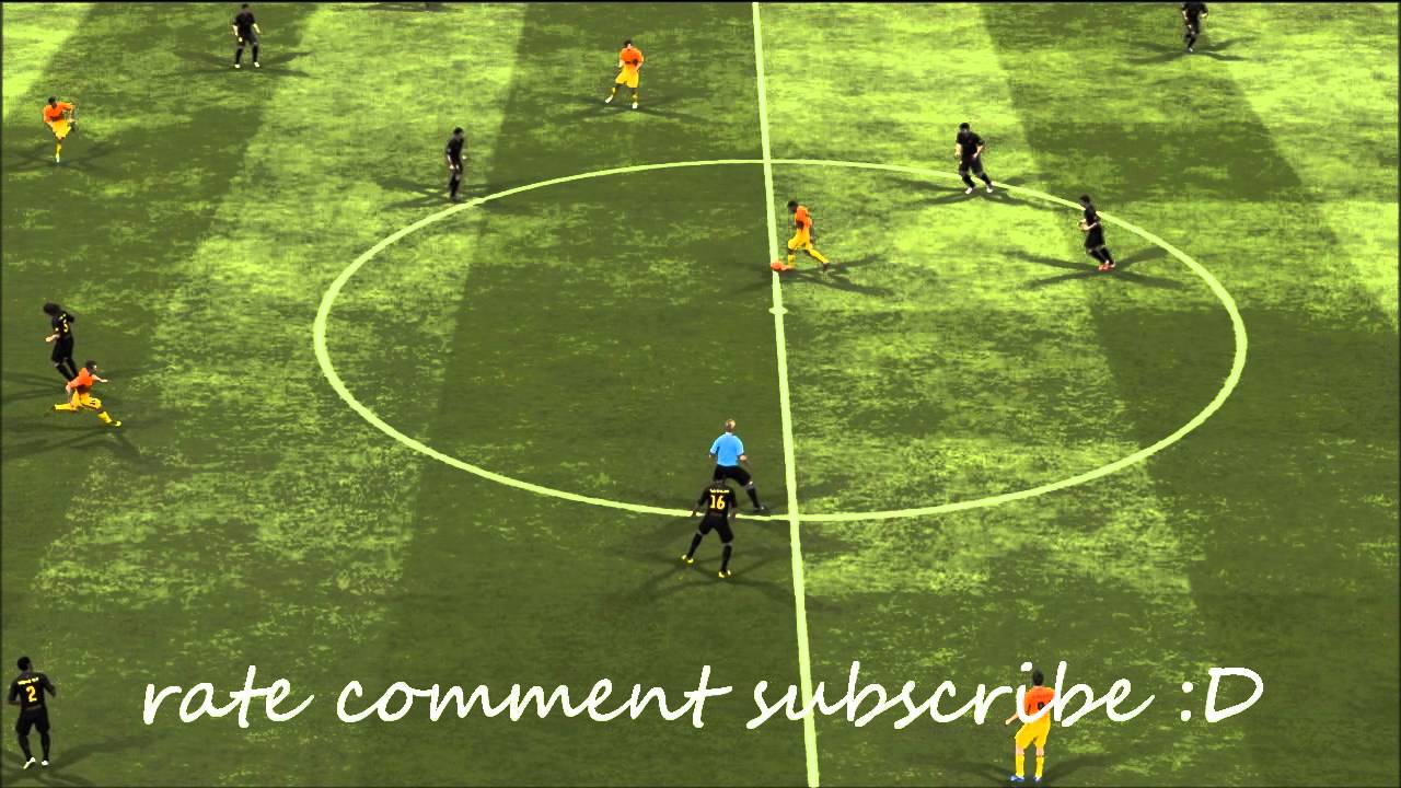 Fifa 13 Sweet Goal Crossbar And In From Halfway Line