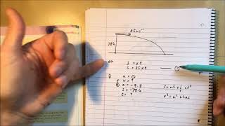 9  Horizontal Projection Chapter 6 Section 1 Edexcel Applied A Level Maths