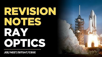 RAY OPTICS - Download PDF Notes For JEE/NEET/BITSAT/CBSE
