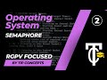 Semaphore | RGPV Important Topic | August Exam - 13/08/24 | CS405 - Operating System | Tip Concepts