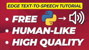 Free and High-Quality Text-to-Speech using Python (Full Tutorial)