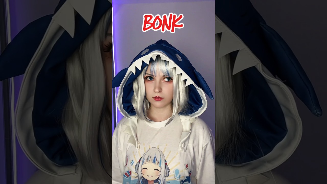 No Bonk! 🦈😤 #cosplay #gawrgura #hololive