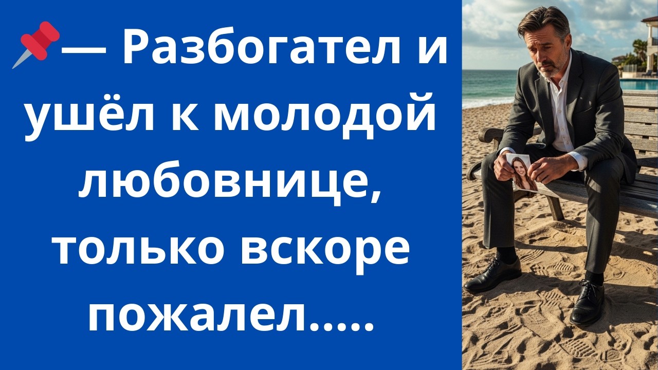 Разбогател и ушёл к молодой любовнице, только вскоре пожалел
