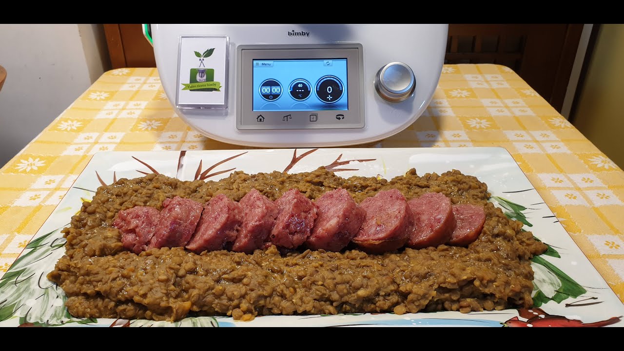 Cotechino Con Lenticchie Per Bimby Tm6 Tm5 Tm31 Youtube