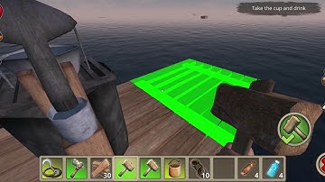 Survival on raft: Crafting in the Ocean Gameplay Part 2