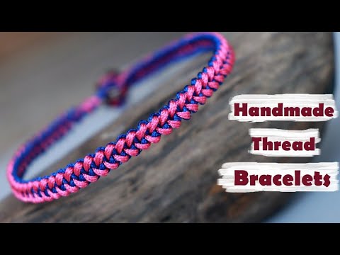 Multi Chevron Handmade Friendship Bracelets - Etsy | Diy bracelets  patterns, Diy friendship bracelets patterns, Macrame bracelet patterns