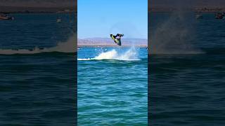 Jetski Tricks Go Crazy! With Mark Gomez! #Jetski #Shorts