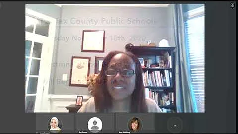 FCPS School Board Work Session 11-10-20