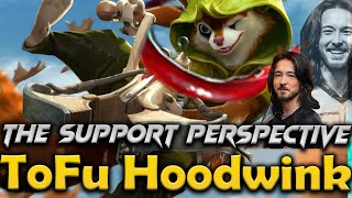 toFu Hoodwink The Support - - Dota 2 Pro Gameplay 7.35D #tofu #hoodwink